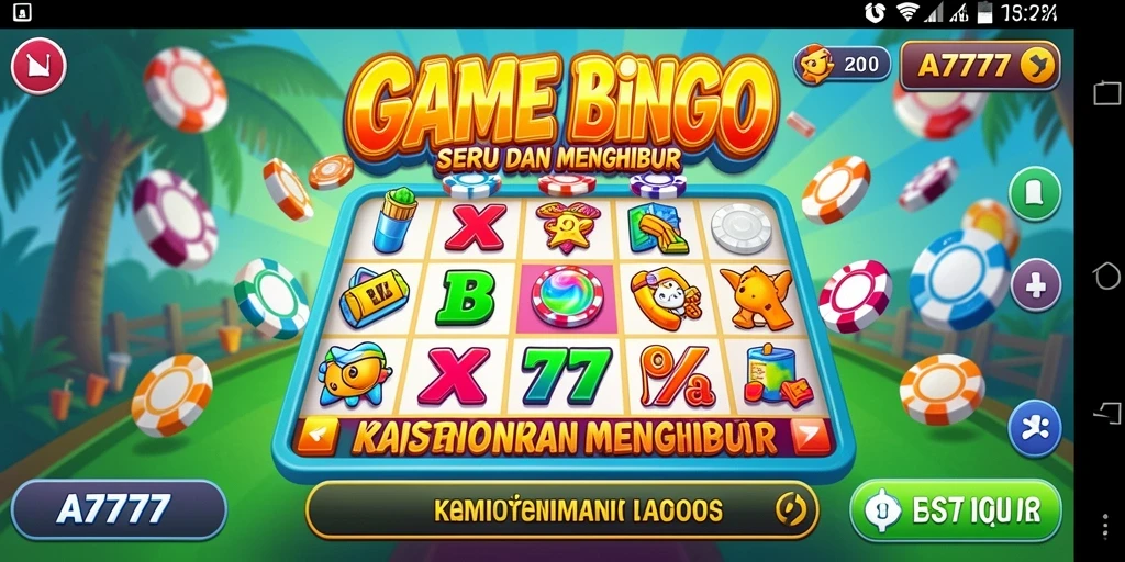 Screenshot gameplay A7777 yang menunjukkan keseruan bermain Bingo.