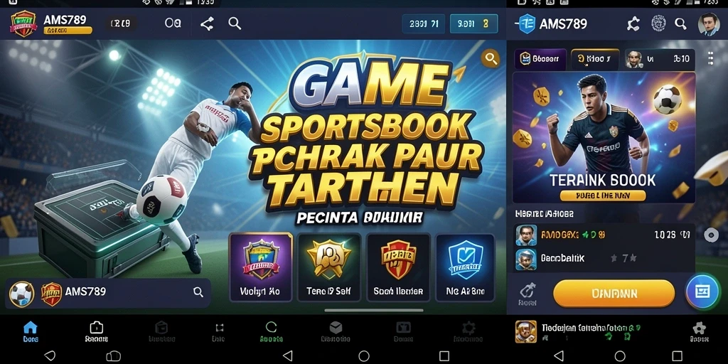 Tampilan menarik dengan gameplay Sportsbook yang mendebarkan.