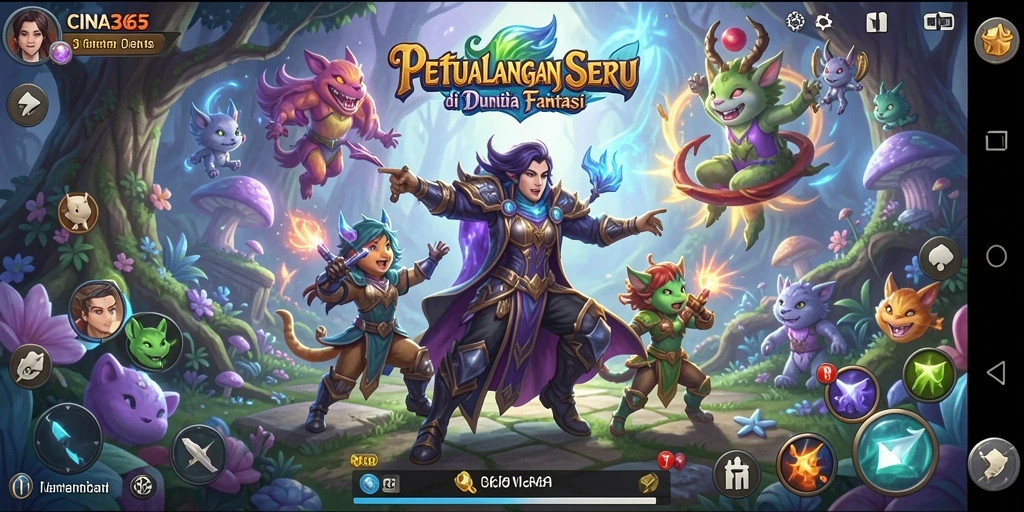 Tampilan menarik dari gameplay CINA365 yang penuh petualangan.
