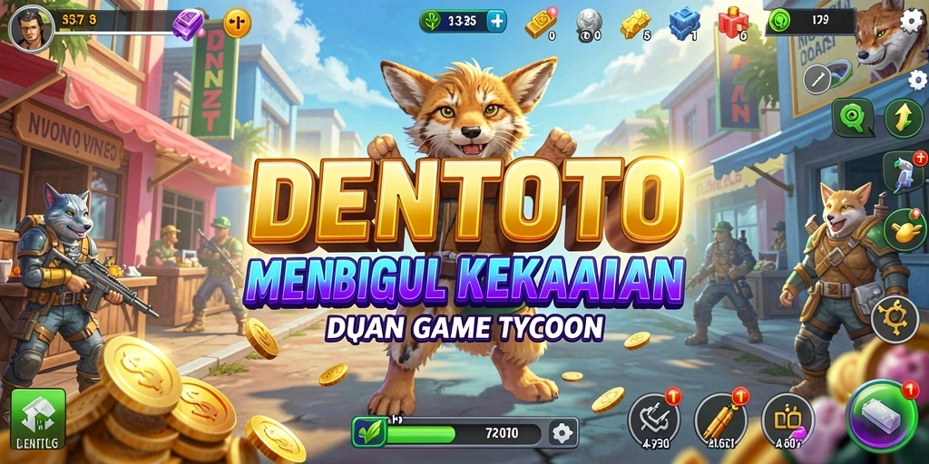 Screenshot DENTOTO menunjukkan tampilan gameplay yang menarik dan interaktif.