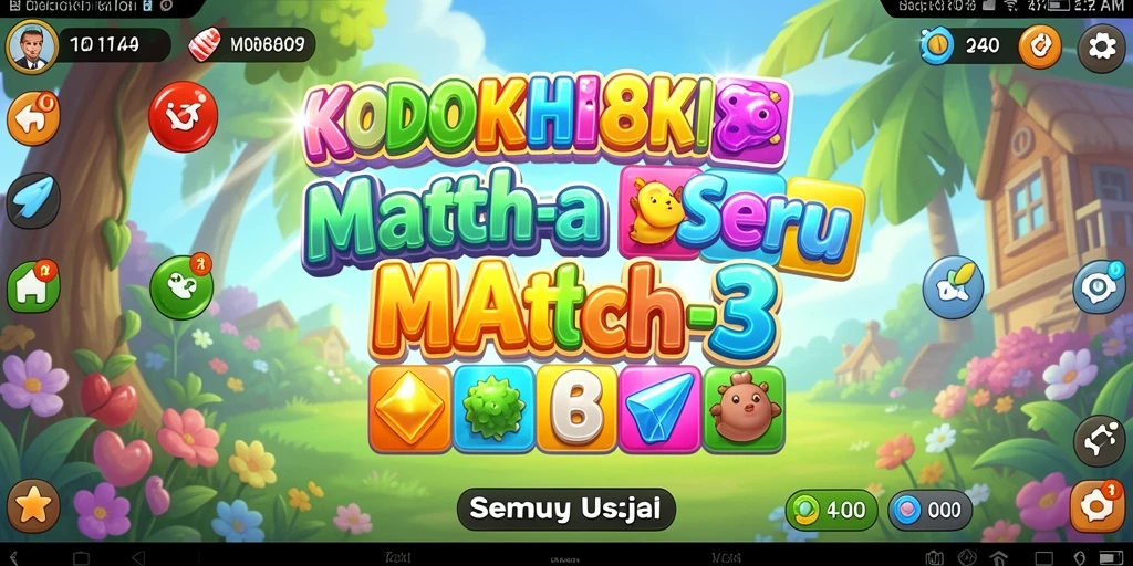 Gameplay seru dalam KODOKHOKI889, tantang dirimu mencocokkan objek.