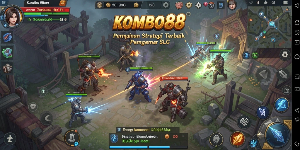 Tampilan screenshot gameplay <strong>KOMBO88</strong> yang mendebarkan dan mengasyikkan.