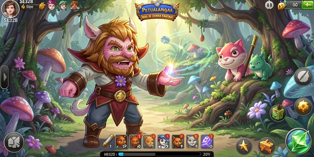 Tampilan gameplay SE328 yang menakjubkan dan mendebarkan.
