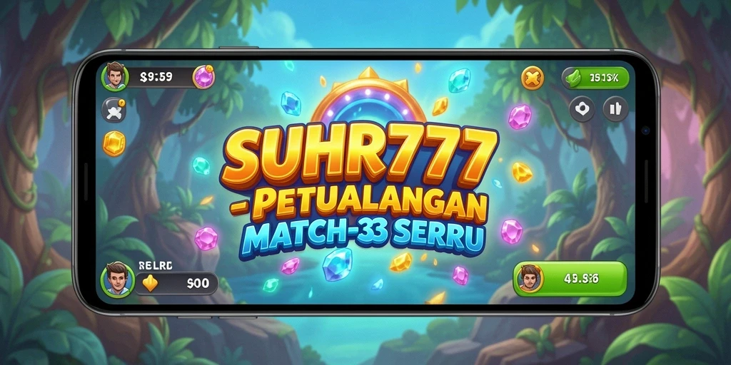Screenshot gameplay <strong>SUHU777</strong> yang menampilkan aksi Match-3 yang mendebarkan.
