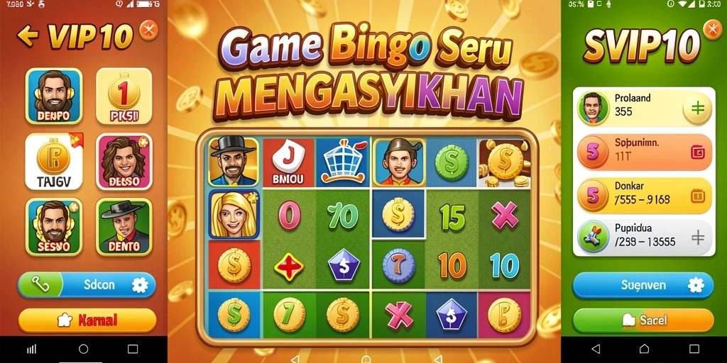 Tampilan gameplay Bingo yang seru dan mengasyikkan di SVIP10.